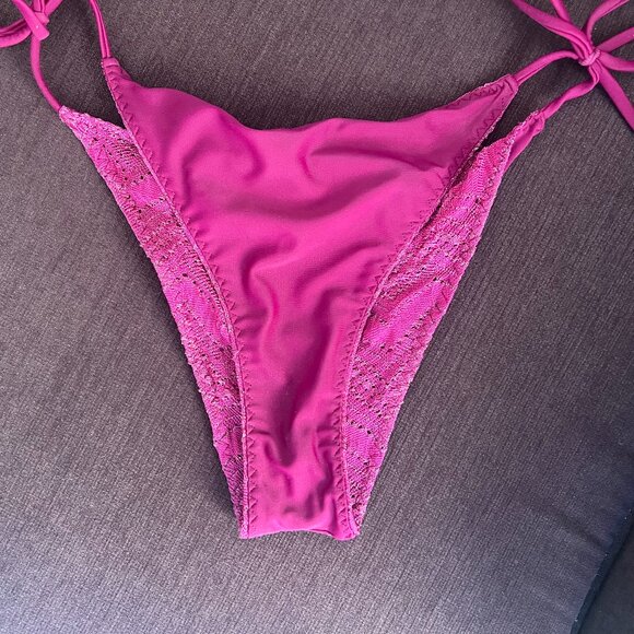 Missoni Zig Zag Lamé Viscose Bikini Bottoms - Picture 8 of 8